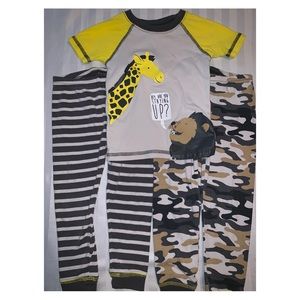 Toddler Boys’ 3 Piece Pajama Set